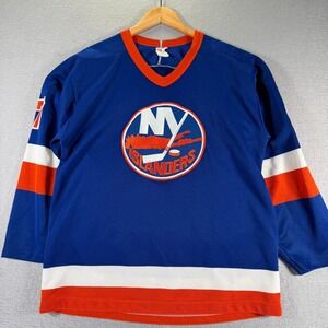 Vintage CCM John Tofanelli #27 New York‎ Islanders Hockey Jersey Mens M